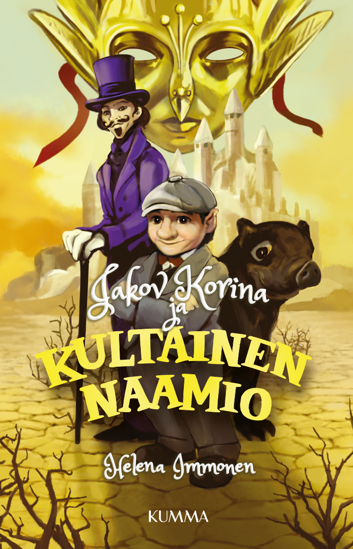 Cover Jakov Korina ja kultainen naamio, Kumma Kustannus, 2023